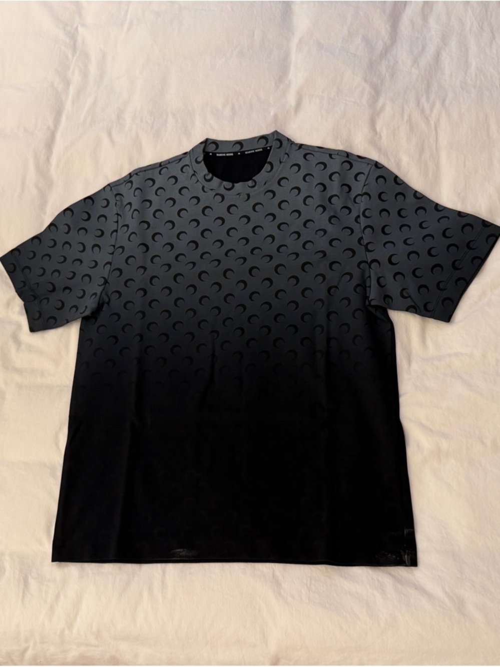 Marine Serre All Over Moon Jersey Loose Fit T-Shirt